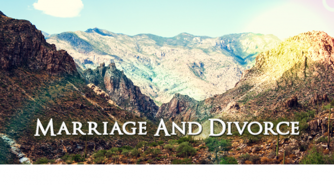 22-1127 Marriage And Divorce